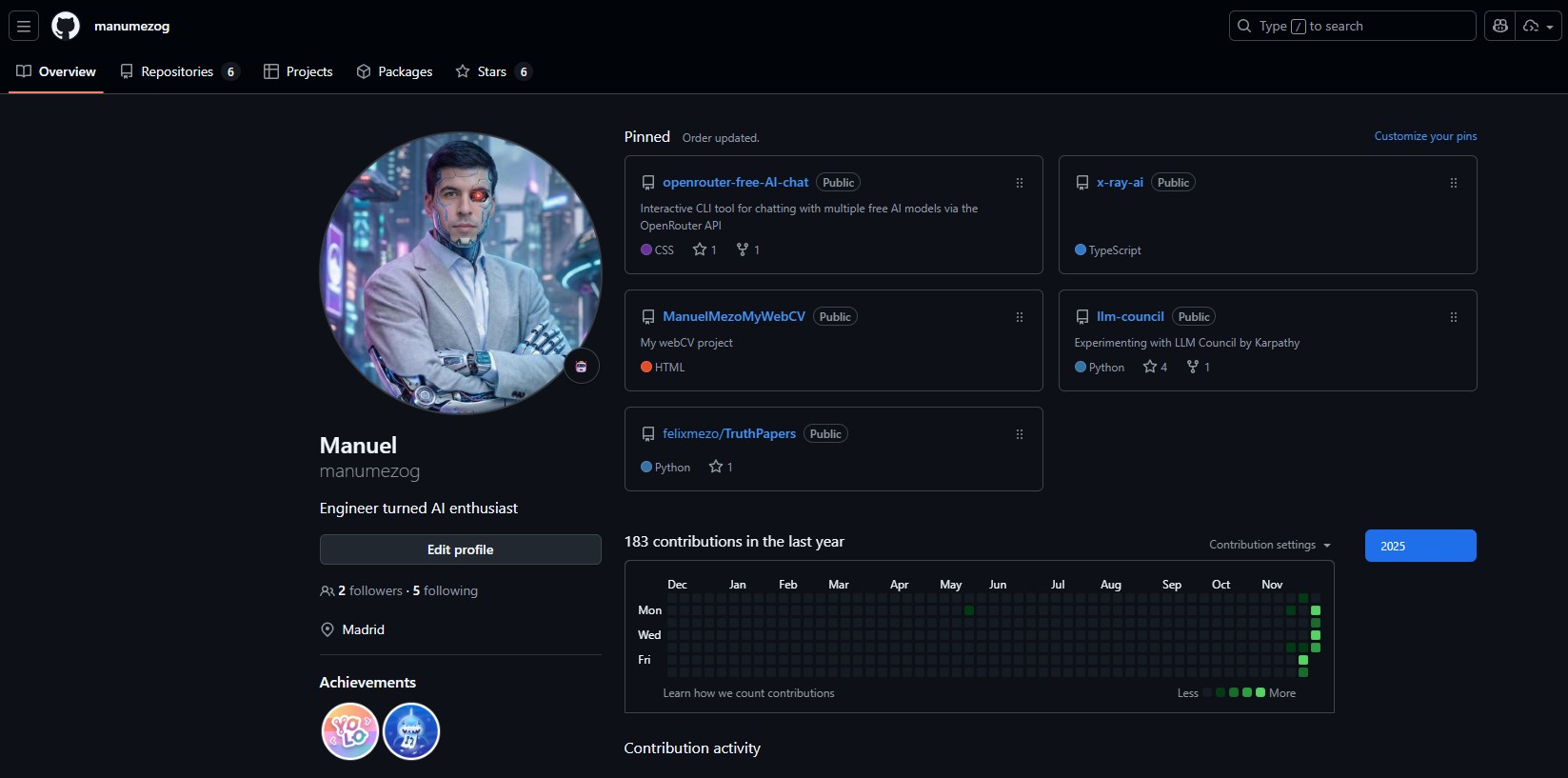 Github profile image